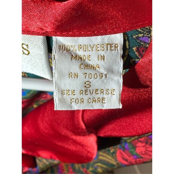 Victoria’s Secret size S vintage gold label robe/ smoking jacket - Picture 10 of 11